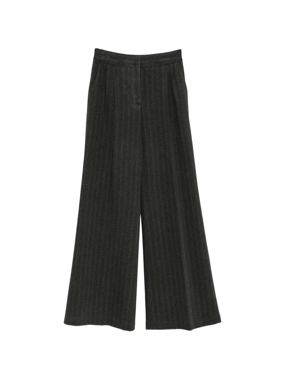 Via Masini 80 pinstripe wide-leg trousers