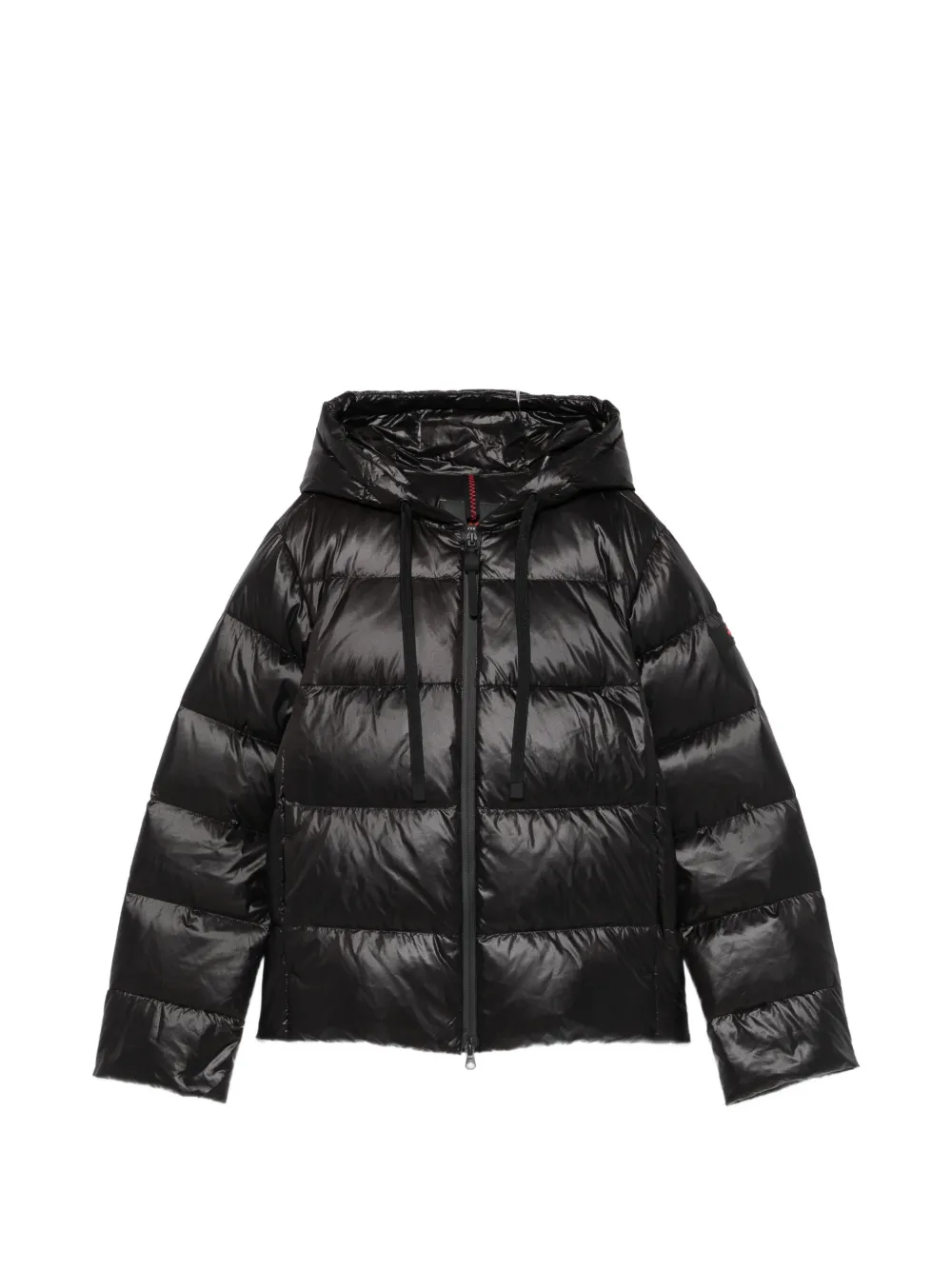 Peuterey quilted hooded jacket - Nero