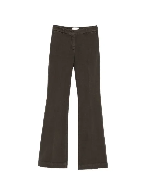 Via Masini 80 flared-leg trousers