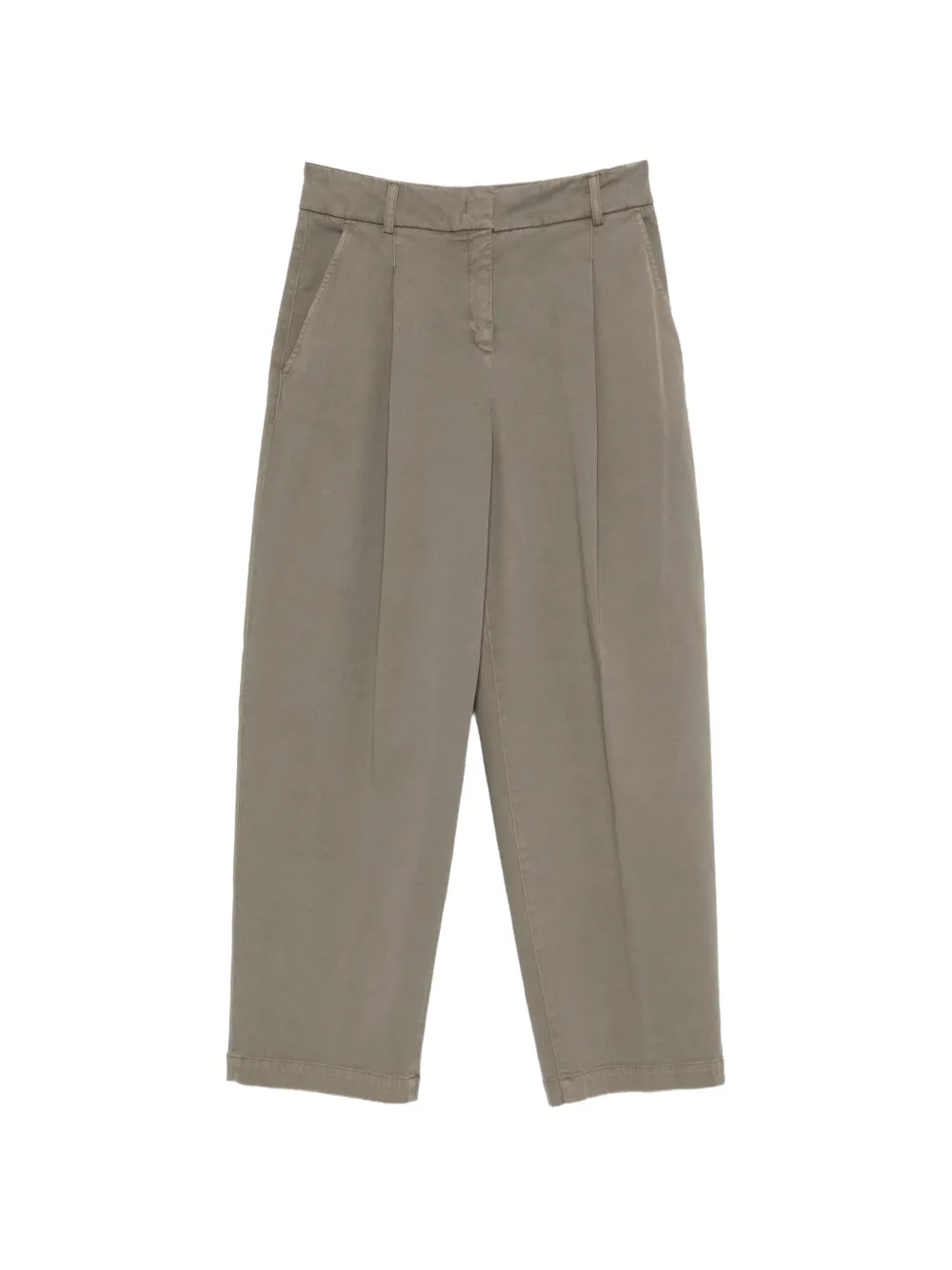 Via Masini 80 pleated straight-leg trousers