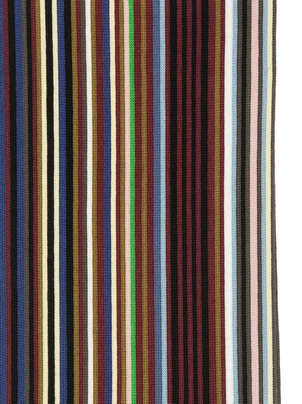 Paul Smith Artist Stripe scarf Blauw