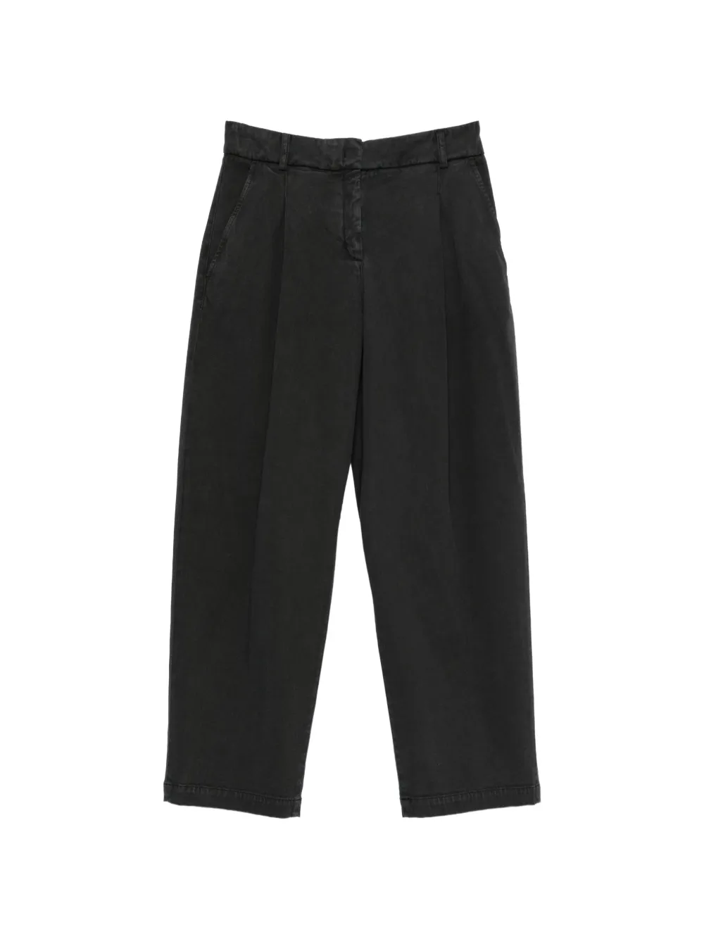 Via Masini 80 pleated straight-leg trousers