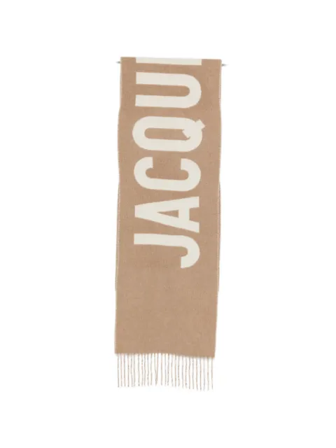Jacquemus fringed scarf