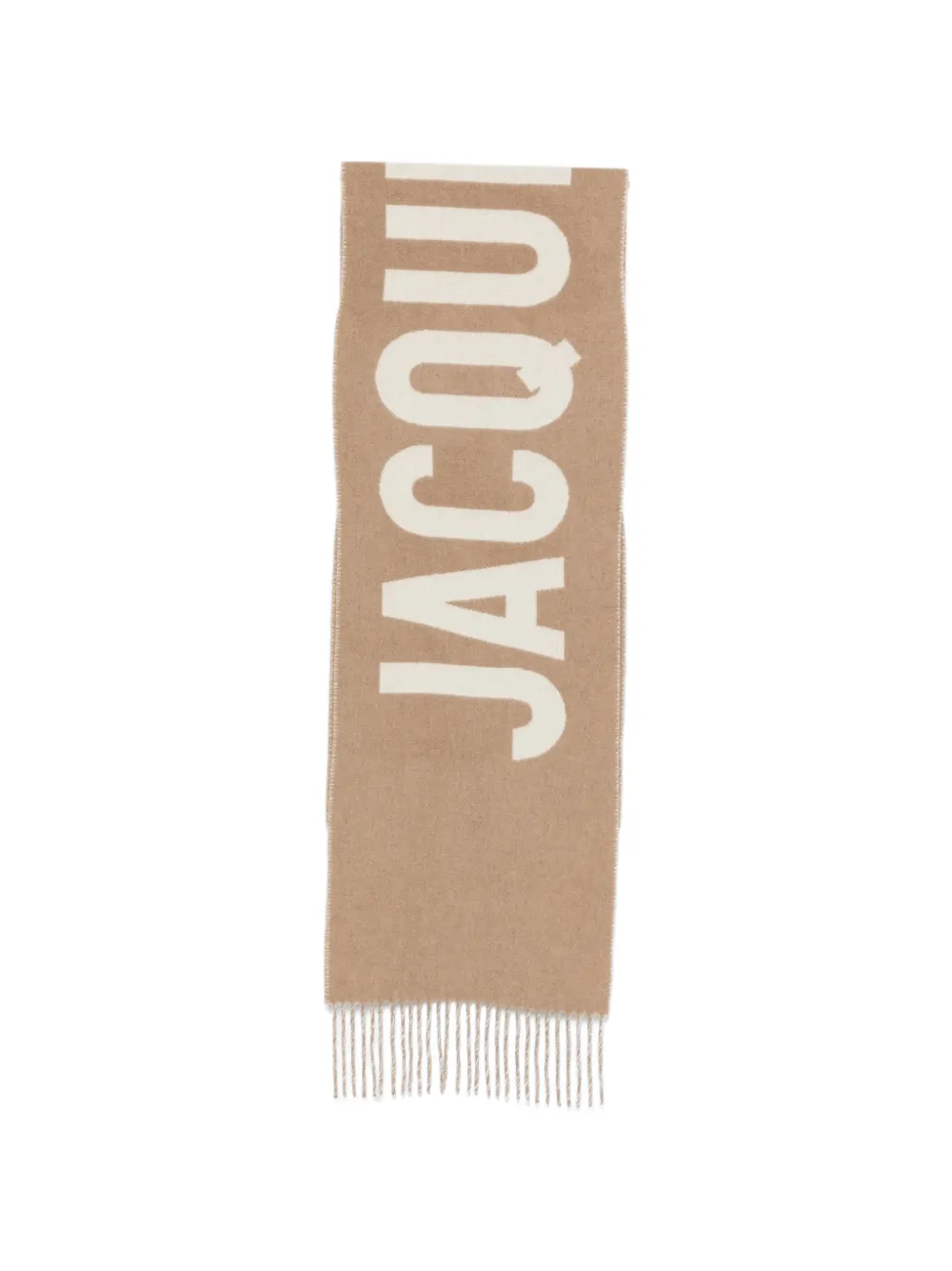 Jacquemus fringed scarf