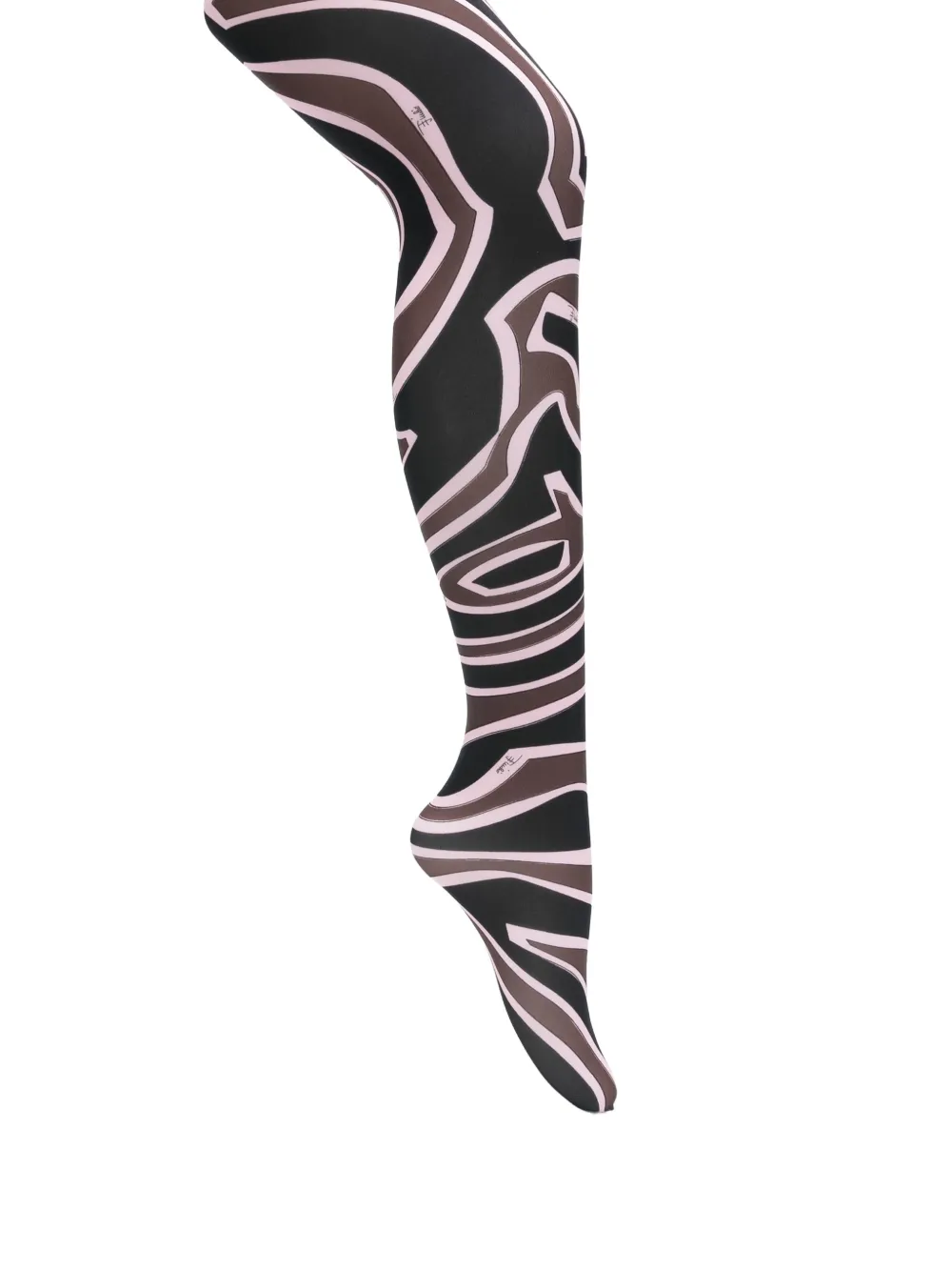 PUCCI collants à imprimé iride - Noir PUCCI collants à imprimé iride - Noir