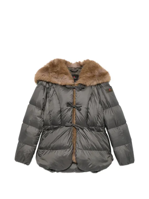 Peuterey faux-fur trim padded coat