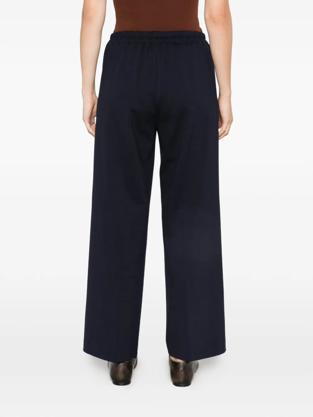 Via Masini 80 Broek met wijde pijpen Blauw