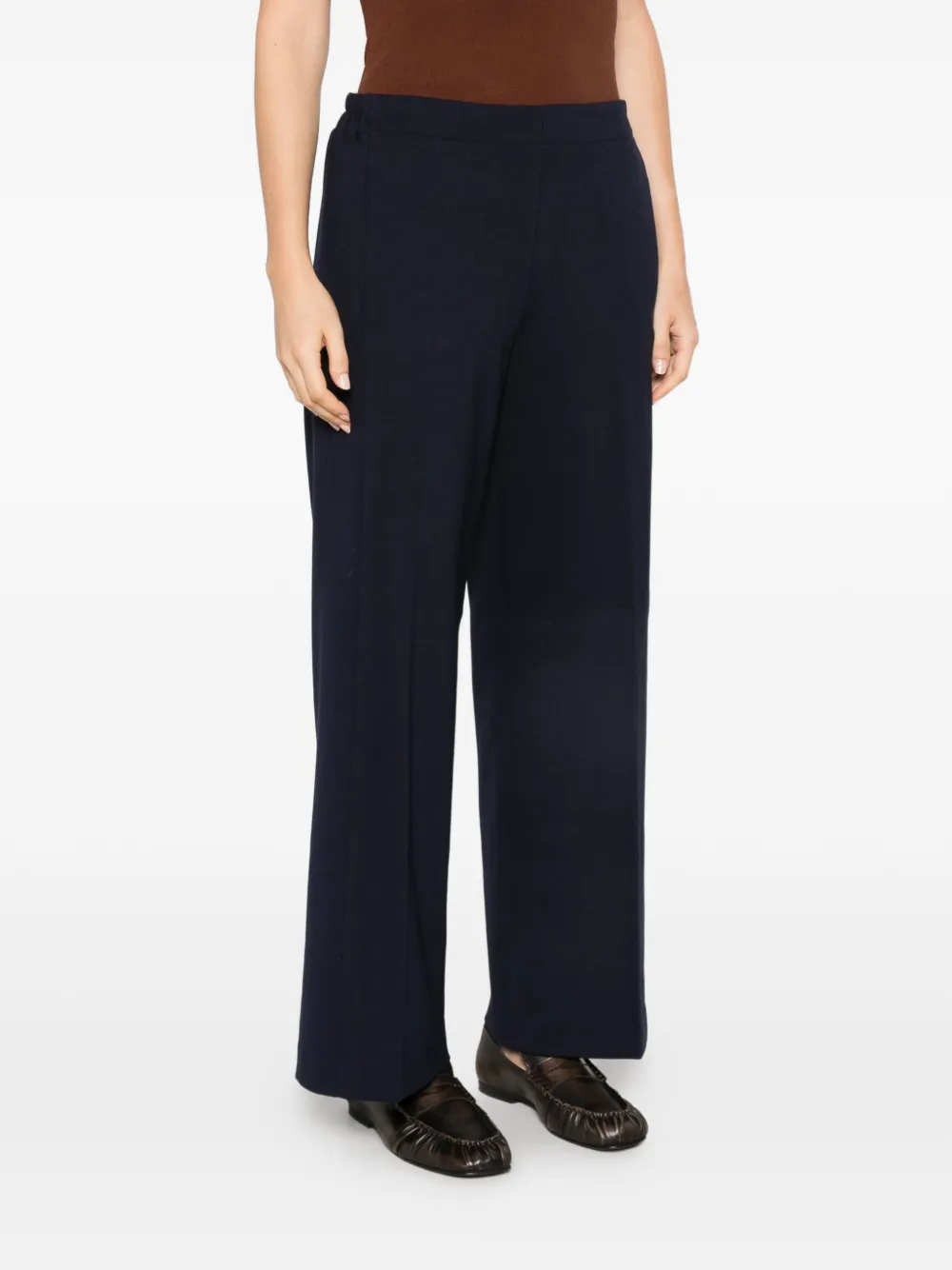 Via Masini 80 Broek met wijde pijpen Blauw