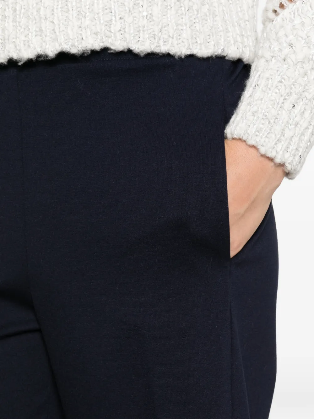 Via Masini 80 Broek met wijde pijpen Blauw