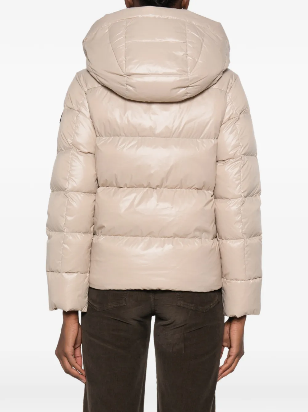 Peuterey Kenid hooded padded coat Grijs
