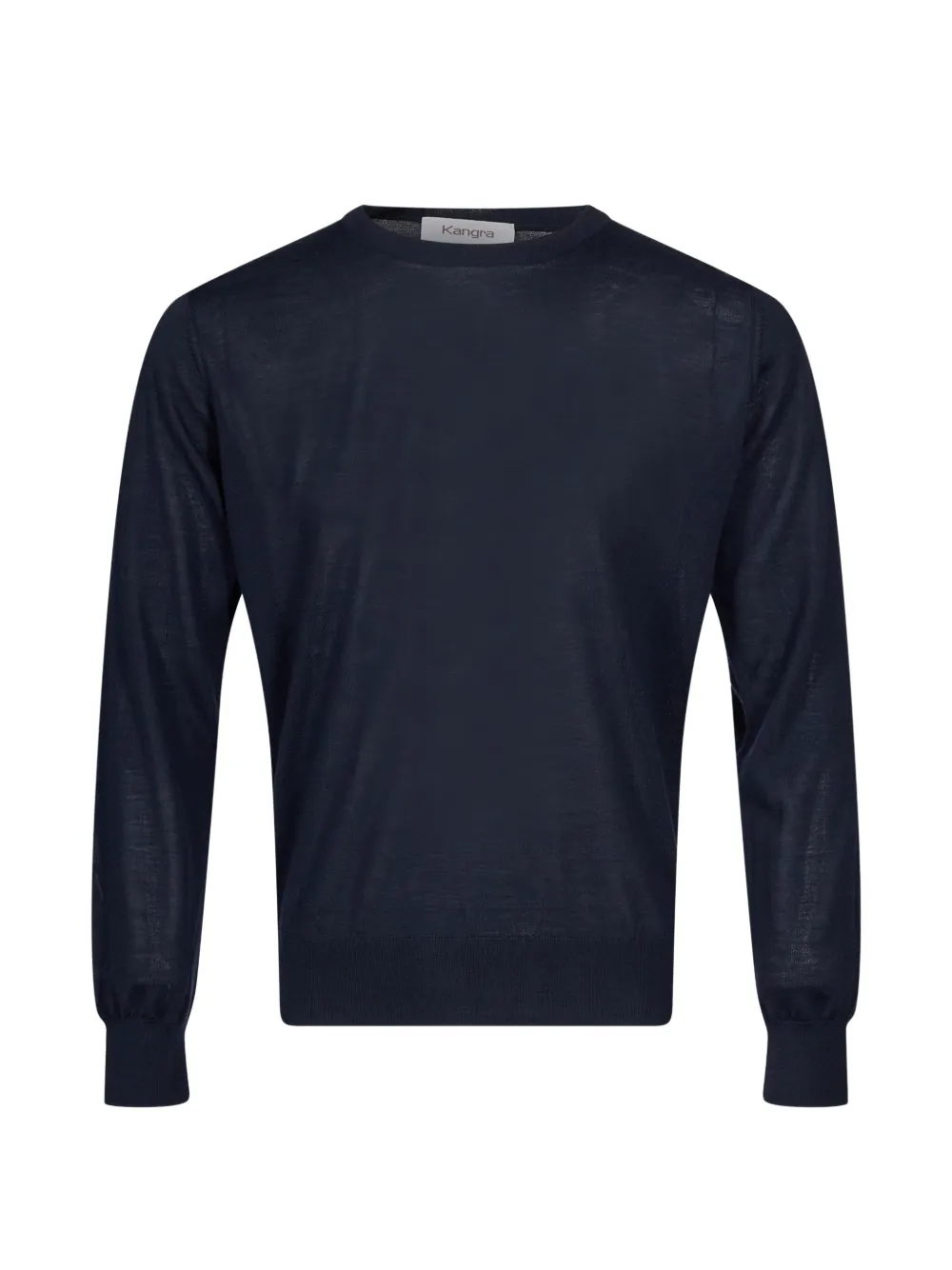 Kangra crew-neck long-sleeve sweater - Blu