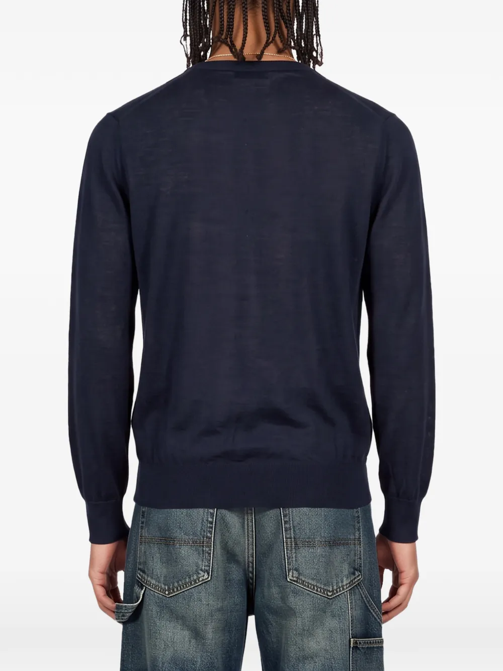 Kangra Trui met hoge hals Blauw