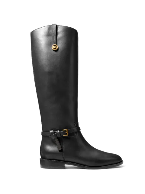 Michael Kors Beverly leather riding boots