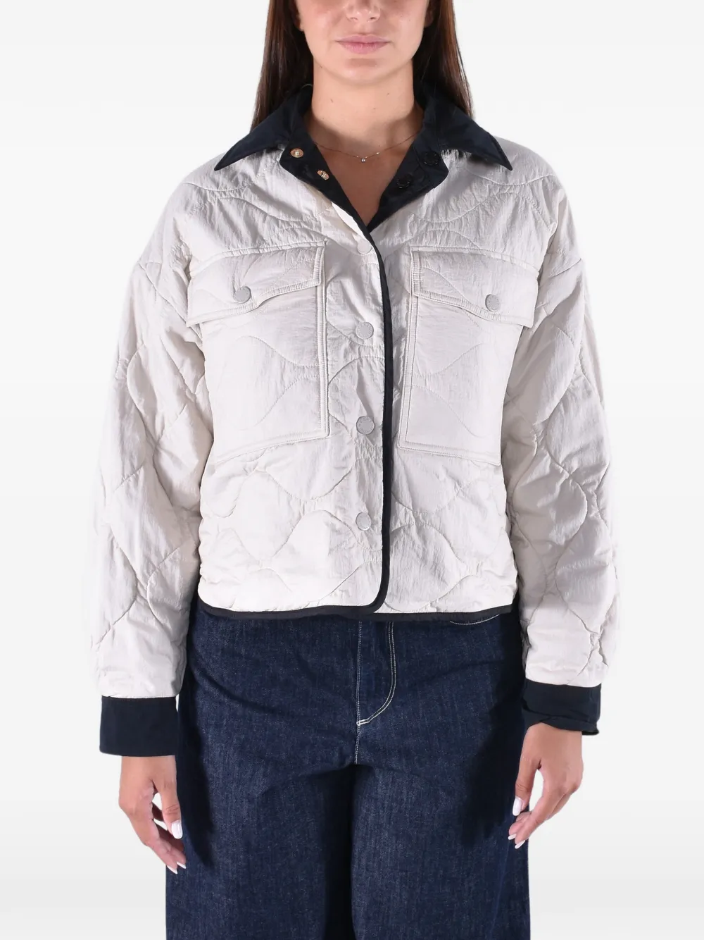 Weekend Max Mara reversible quilted jacket - Neutrals