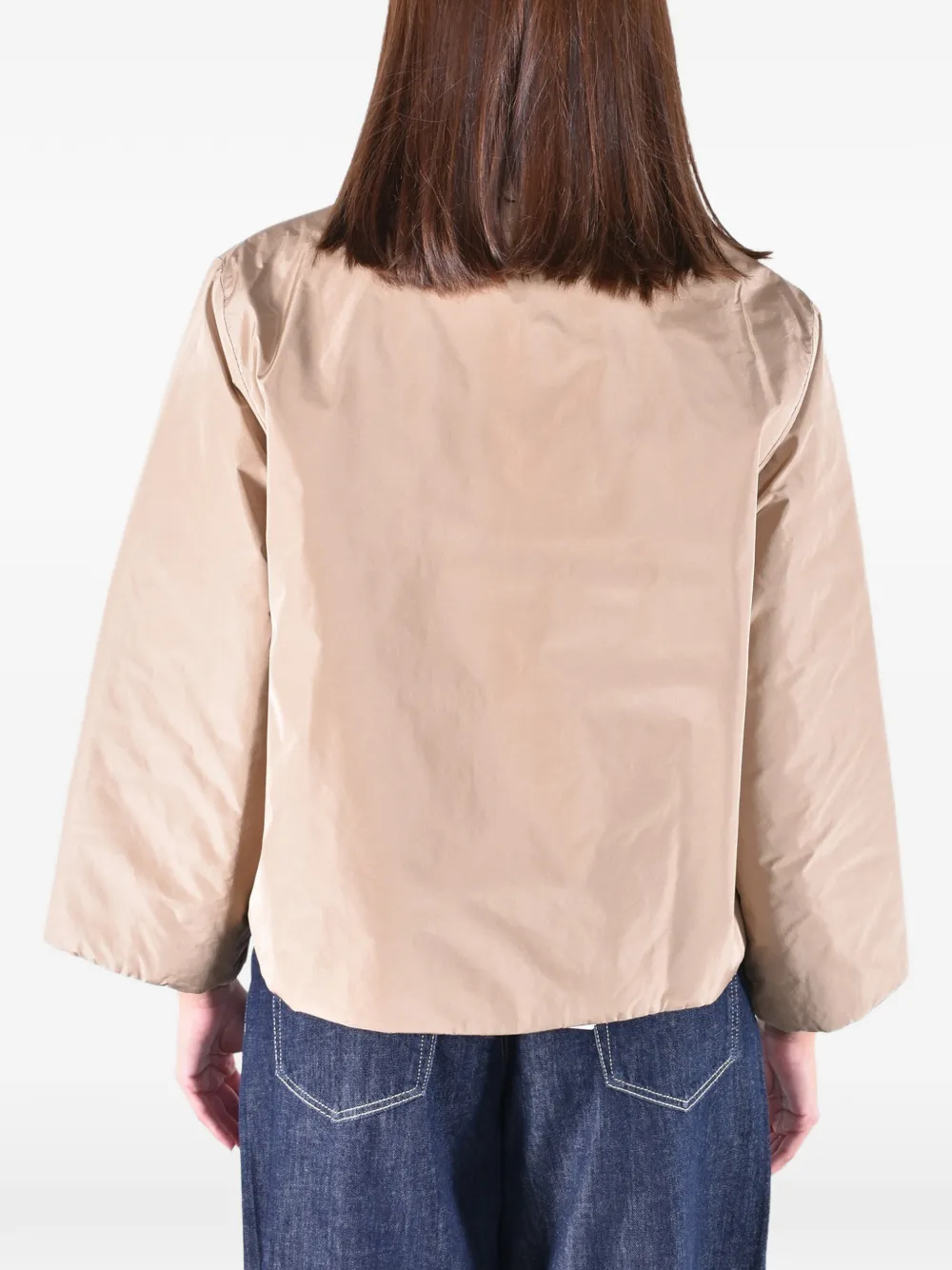 Weekend Max Mara reversible quilted jacket Beige