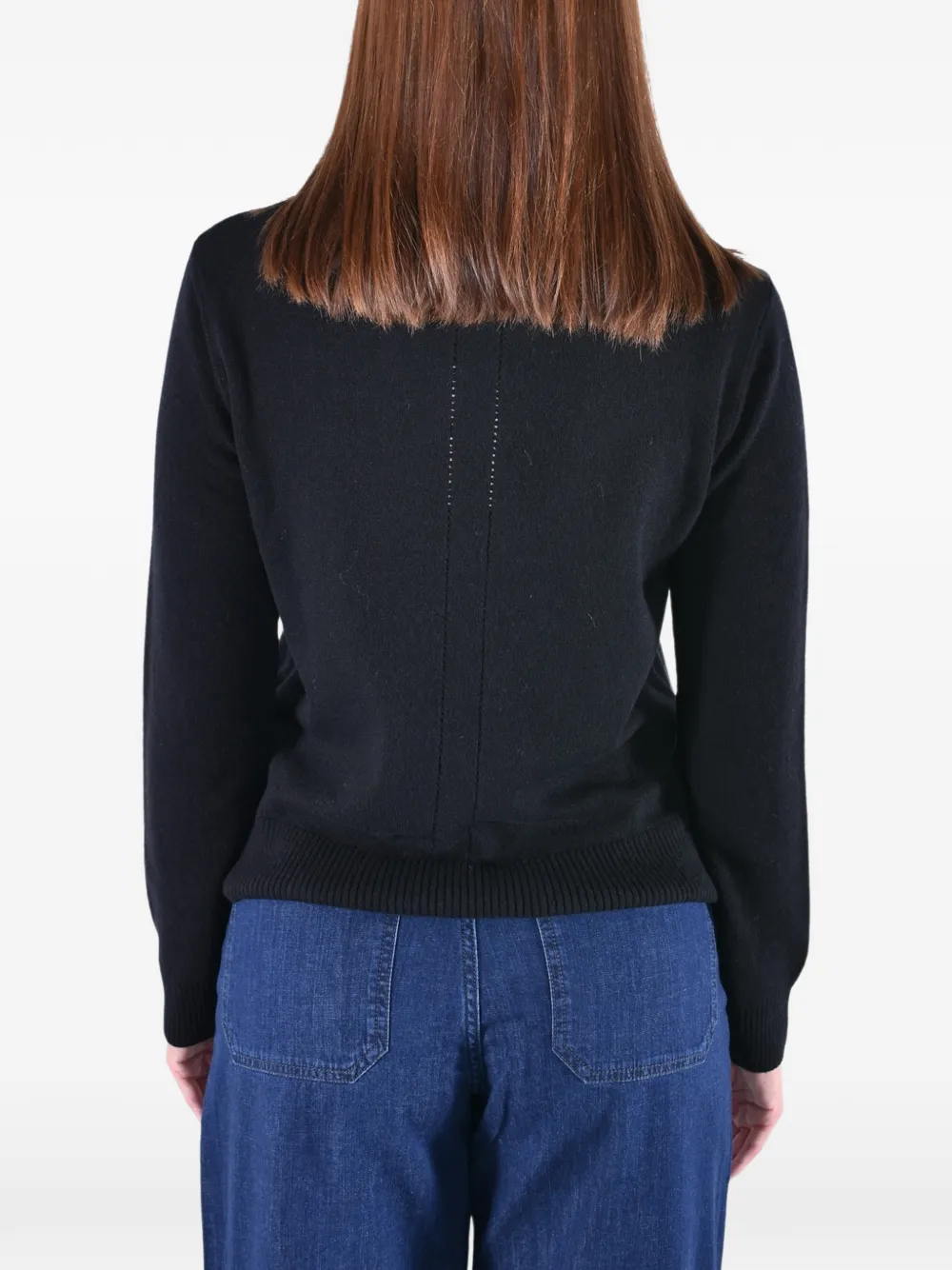 Barbour Penny button-detail sweater Zwart