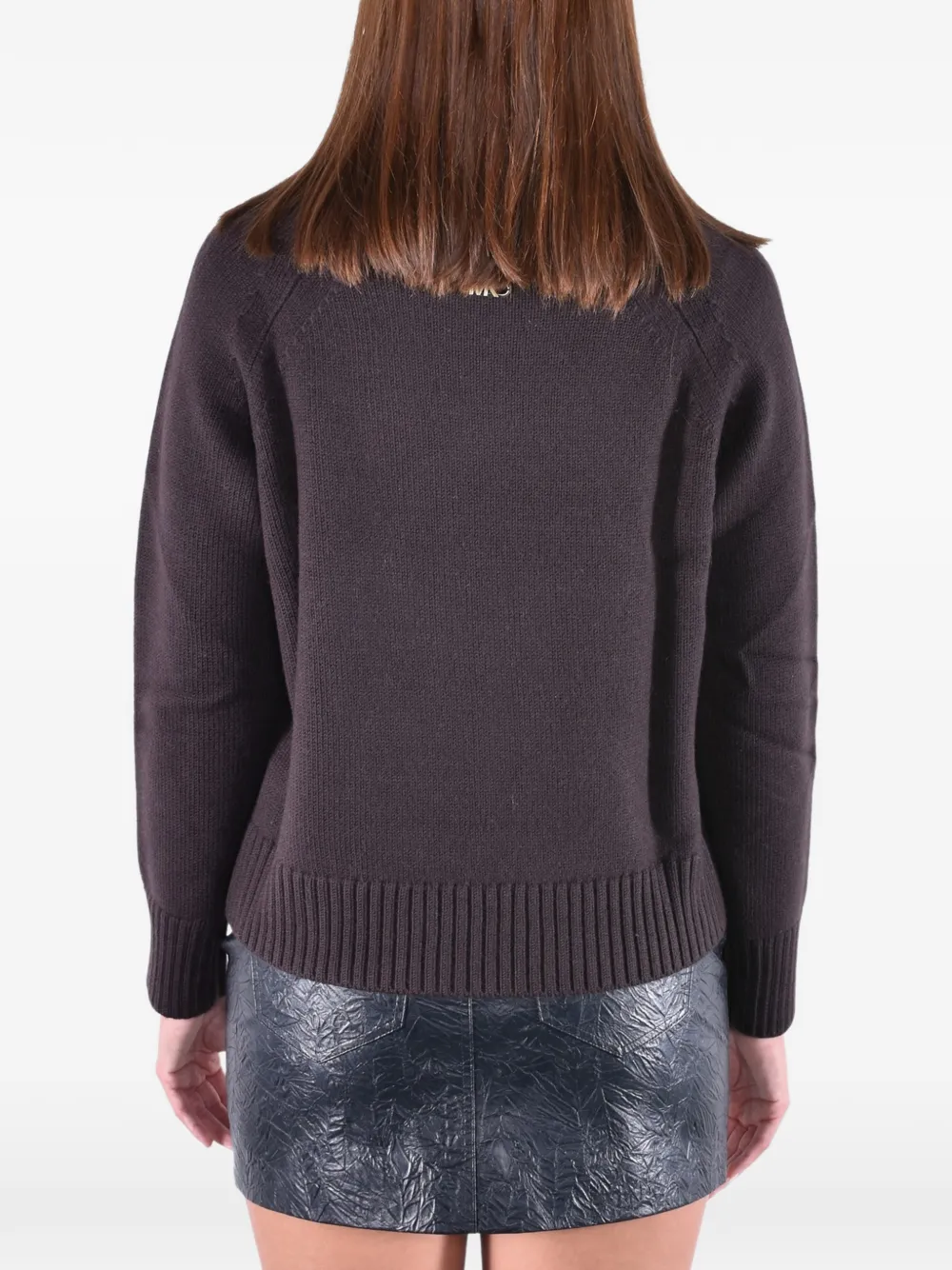 Michael Kors Wollen coltrui Bruin