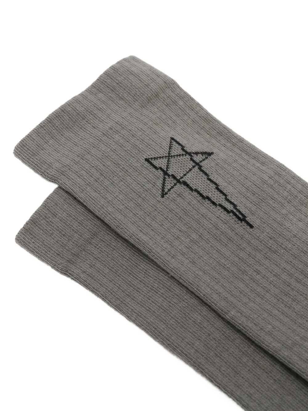 Rick Owens DRKSHDW Pentagram kniekousen Grijs