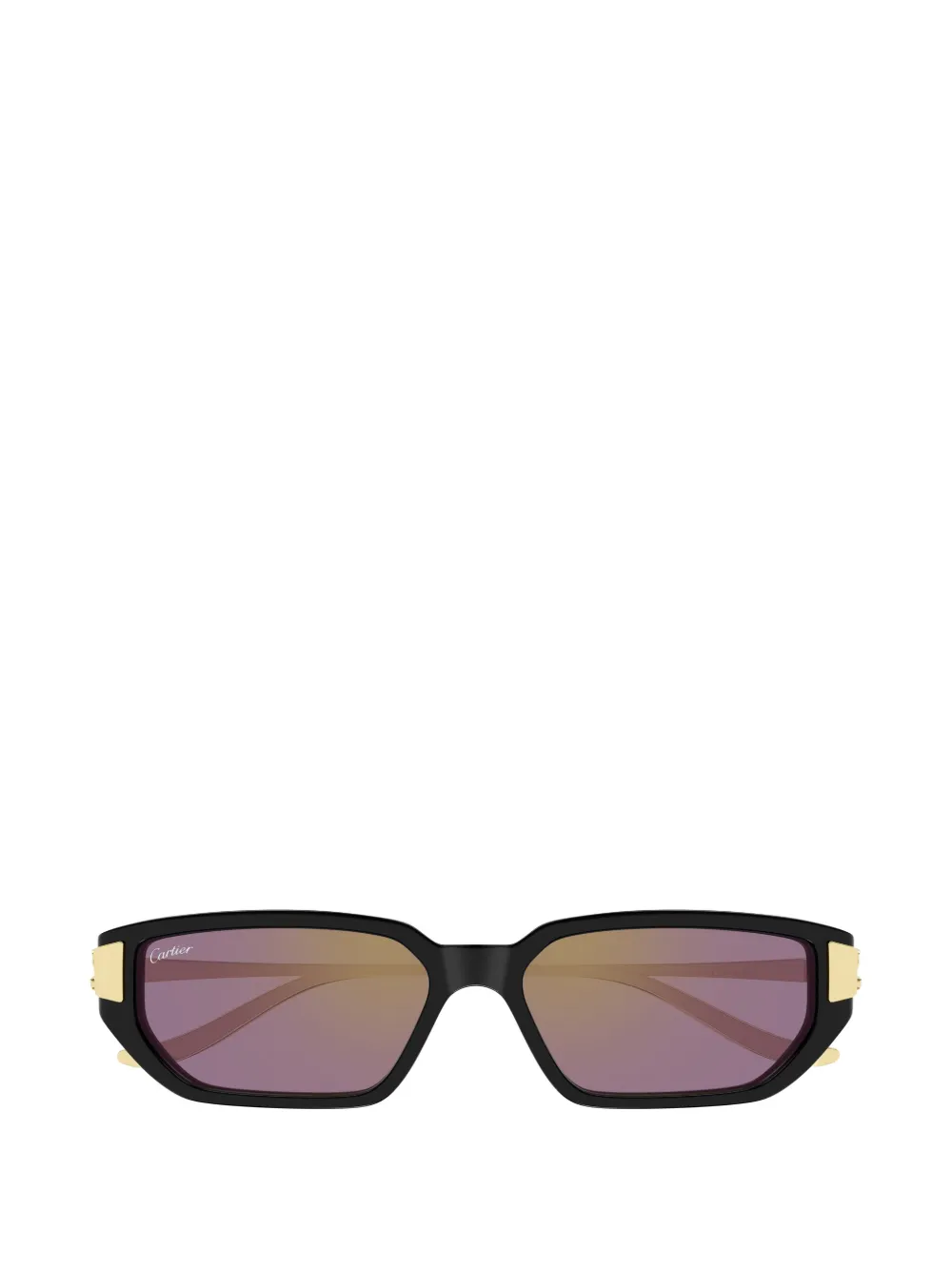 Cartier Eyewear Panthère de Cartier geometric-frame sunglasses - Nero