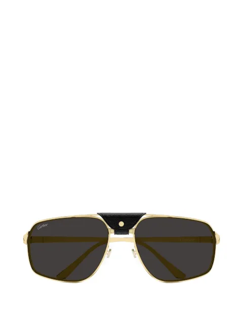 Cartier Eyewear geometric-frame sunglasses