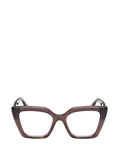 GUESS EYEWEAR logo-plaque cat-eye glasses