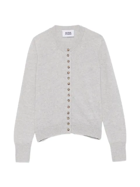 ALPHA STUDIO button-up cardigan