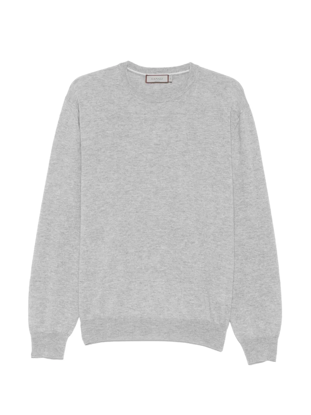 Canali crew-neck cashmere sweater - Grigio