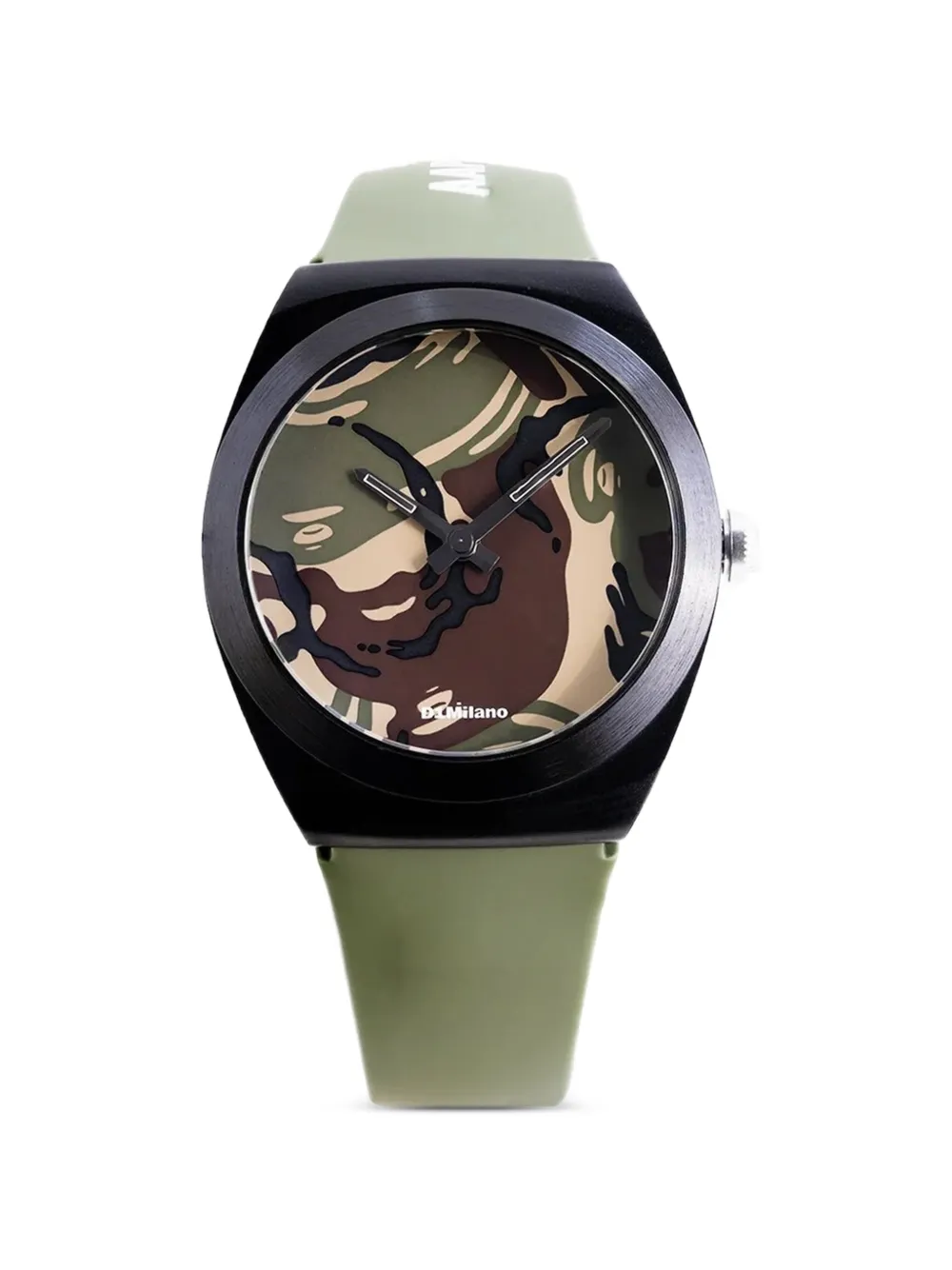 AAPE BY *A BATHING APE® xD1 camouflage-print 34mm watch - Verde