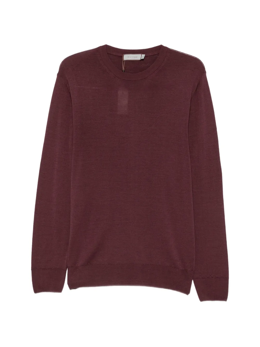 Canali crew-neck wool sweater