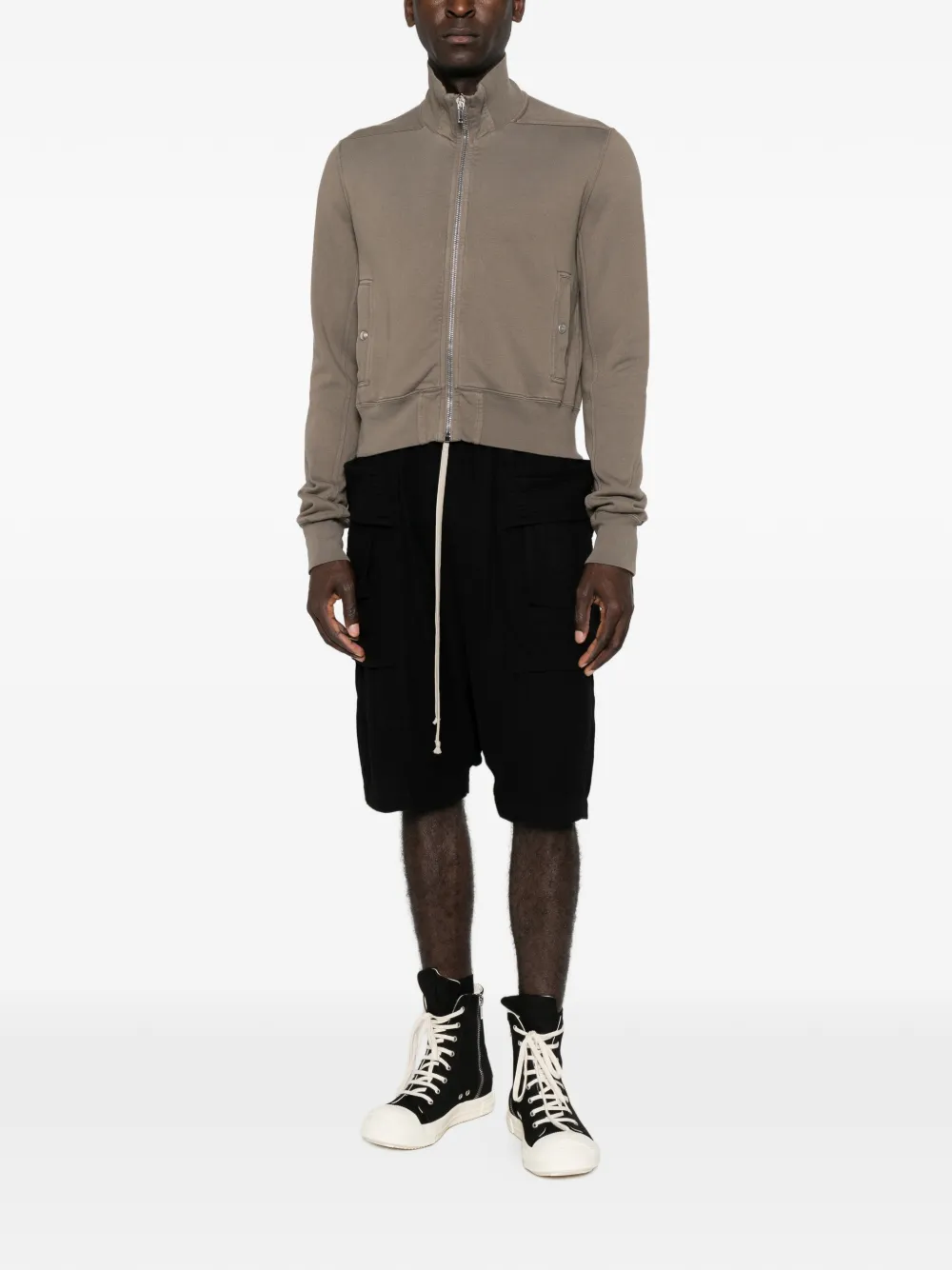 Rick Owens DRKSHDW Creatch Cargo Pods shorts Zwart