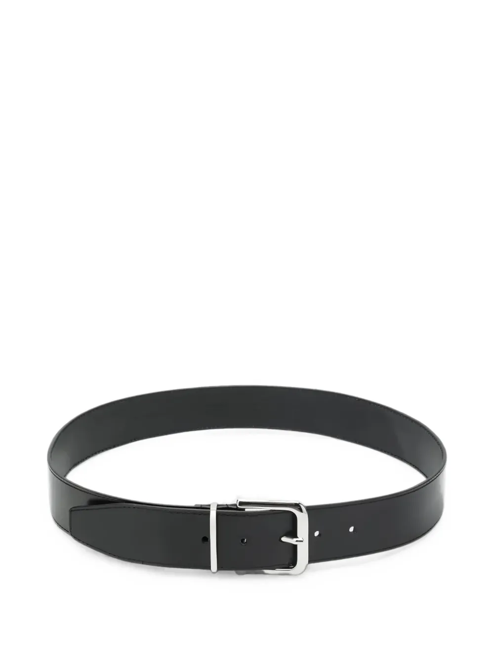 The Frankie Shop smooth-finish buckle belt