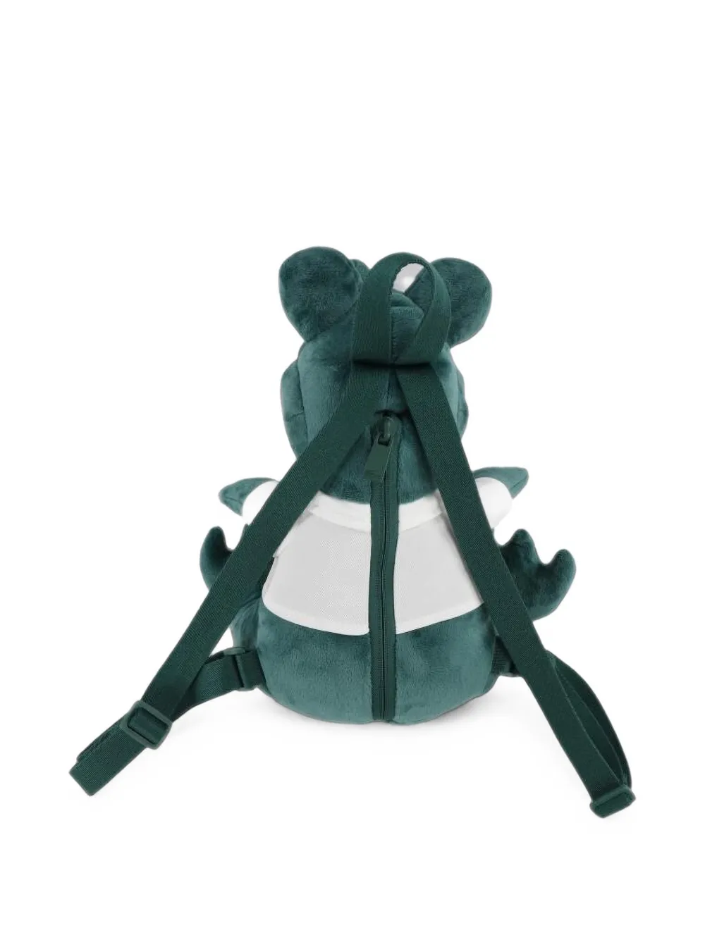 Lacoste Kids crocodile-shape backpack Groen