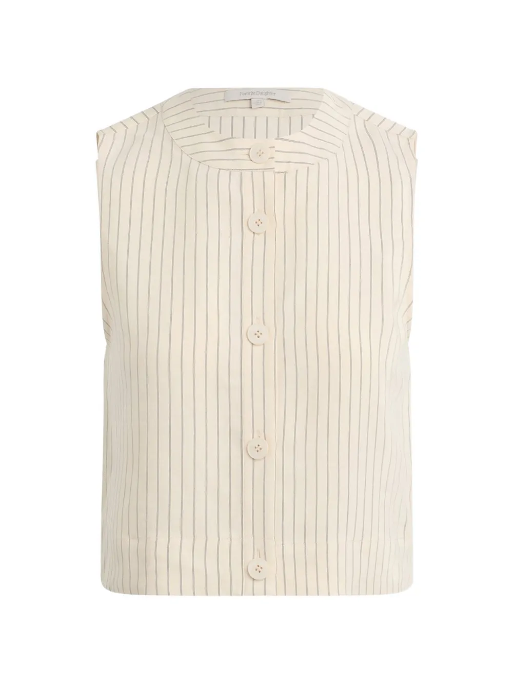 Favorite Daughter Fine Line pinstripe top
