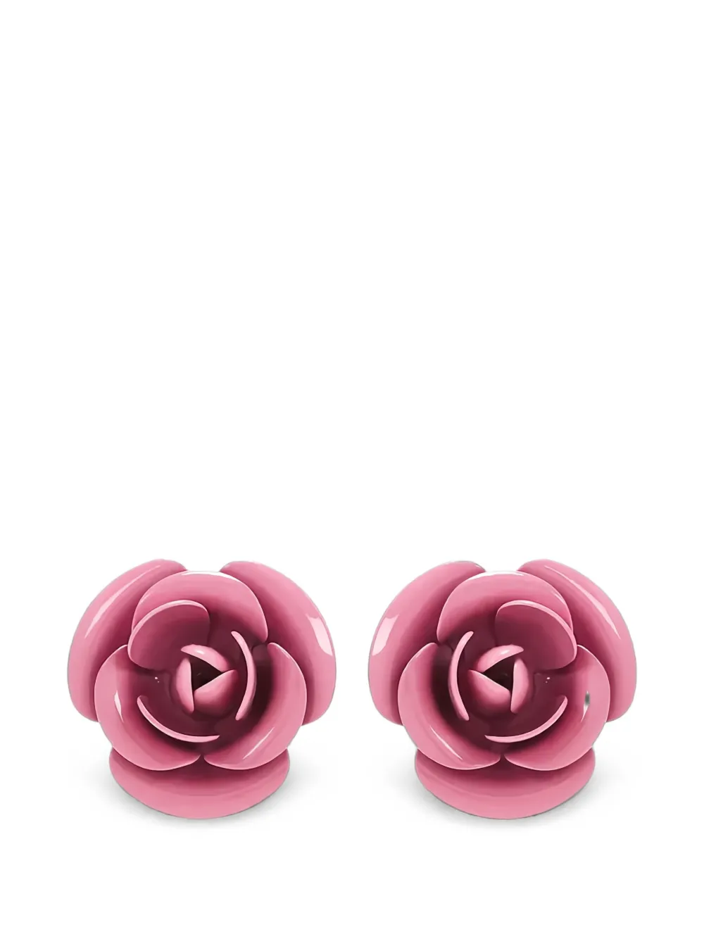 Rowen Rose rose clip-on earrings