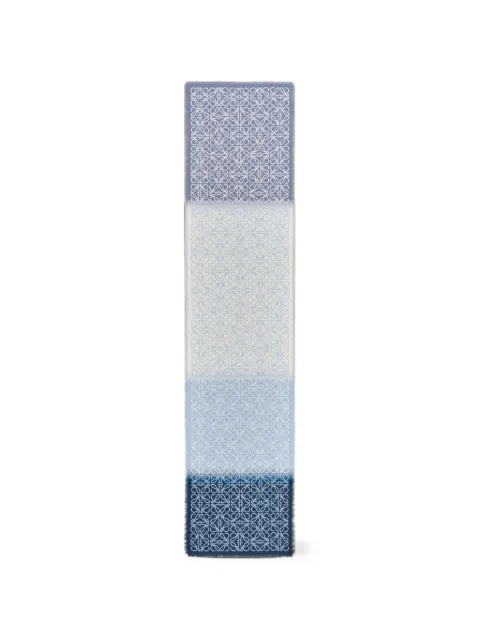 LOEWE Anagram ombre scarf