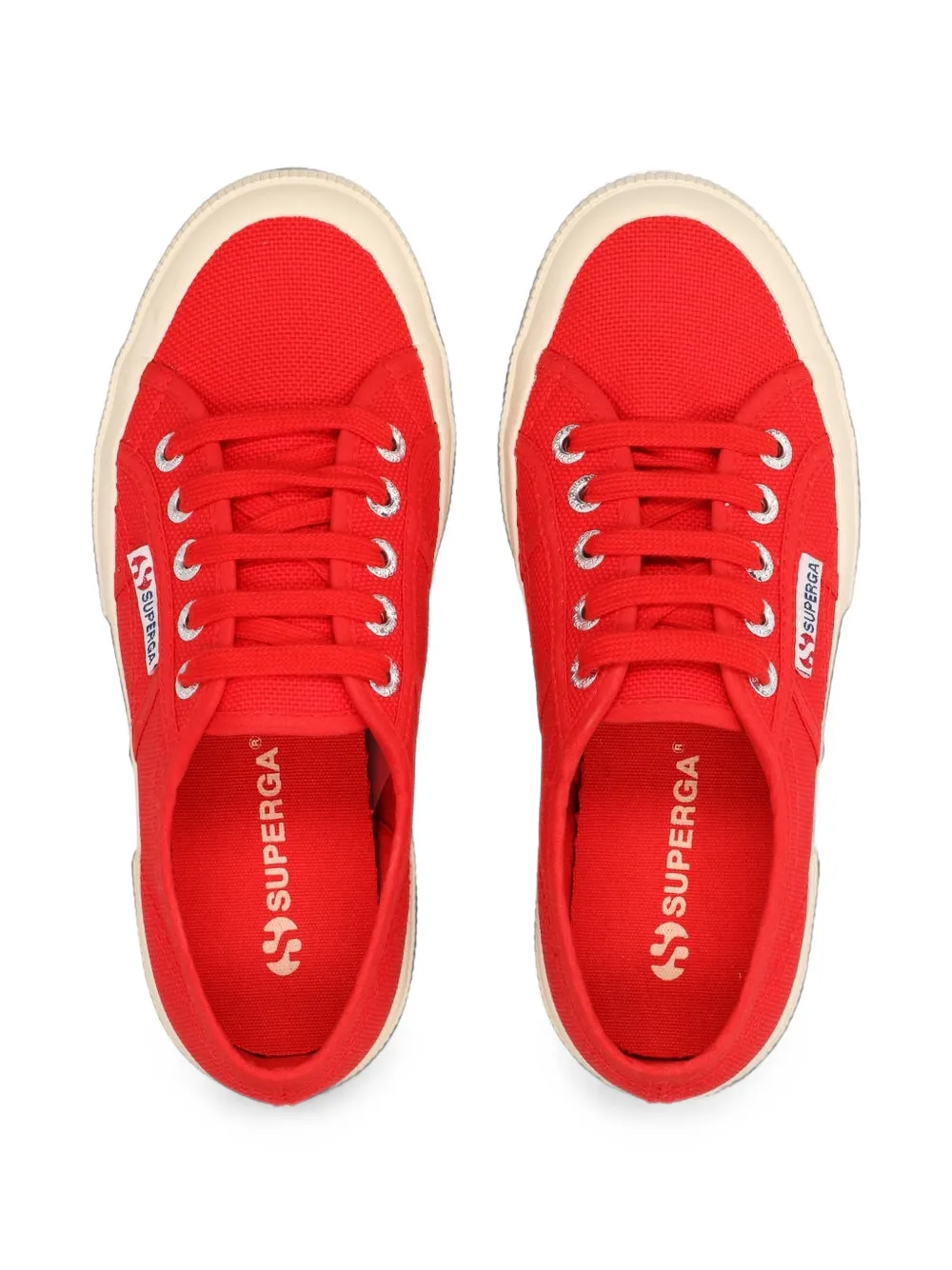 Superga Kids 2750-JCOT Classic sneakers Rood
