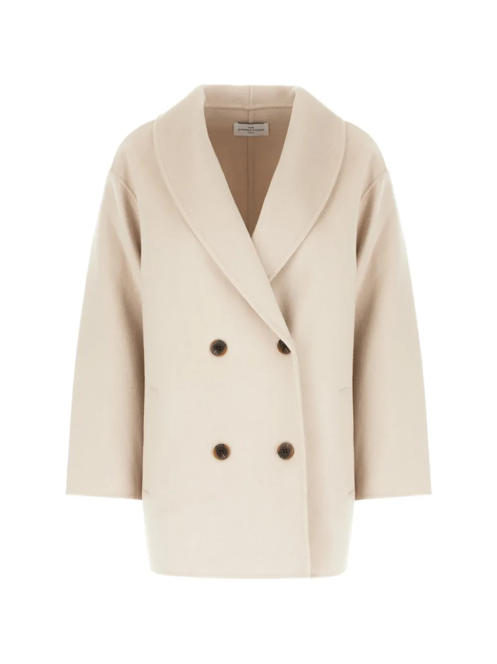 THE DYNAMIS STUDIO double-breasted shawl-lapel jacket