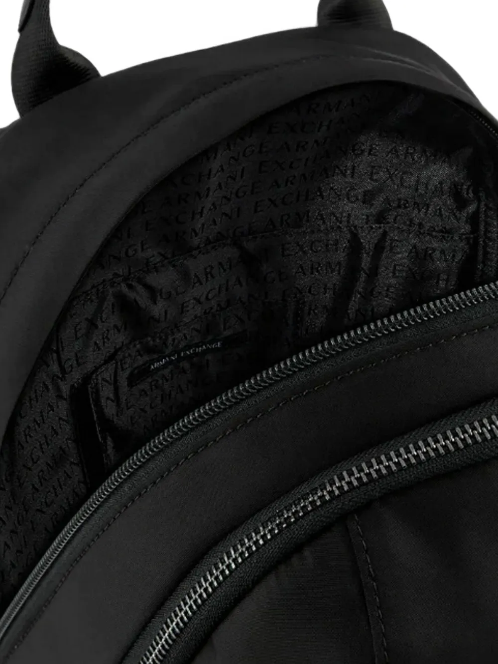 Armani Exchange Akita backpack Zwart