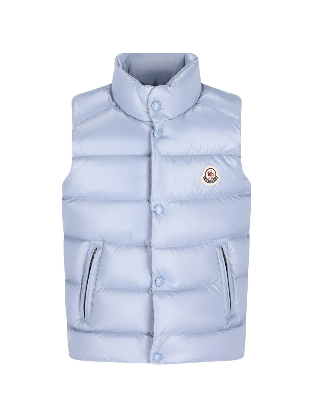 Moncler Enfant quilted padded gilet Blauw