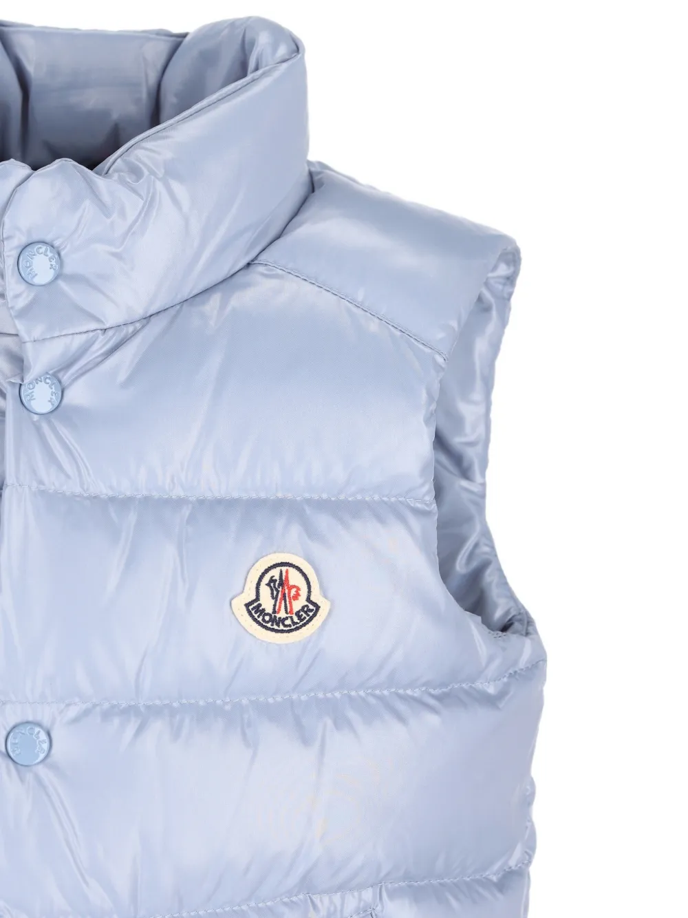 Moncler Enfant quilted padded gilet Blauw