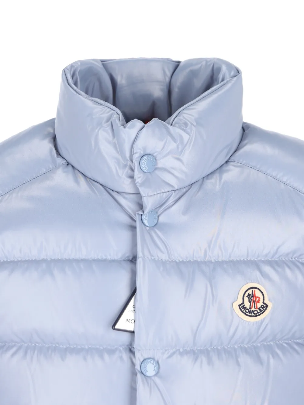 Moncler Enfant quilted padded gilet Blauw