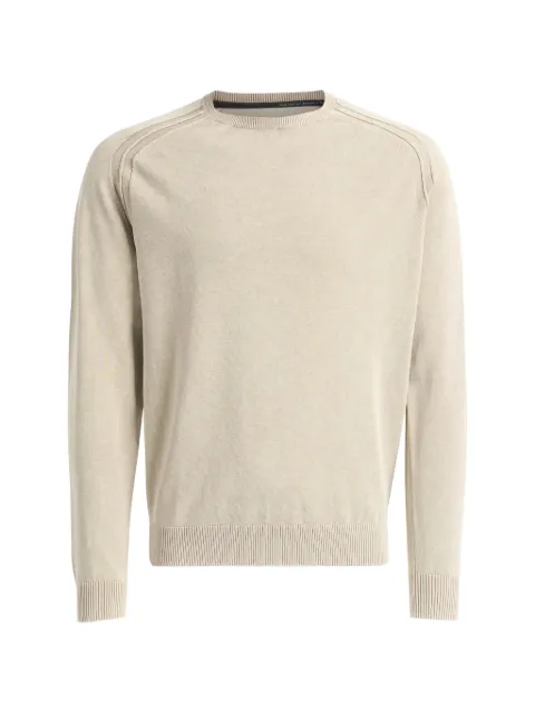 RRD raglan-sleeve ribbed-trim sweater