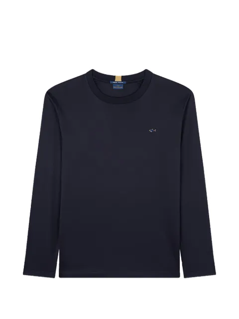 Paul & Shark logo-embroidered sweater