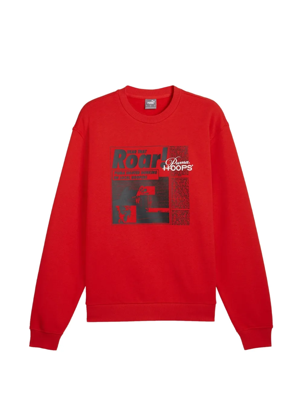 PUMA Hoops graphic-print sweater