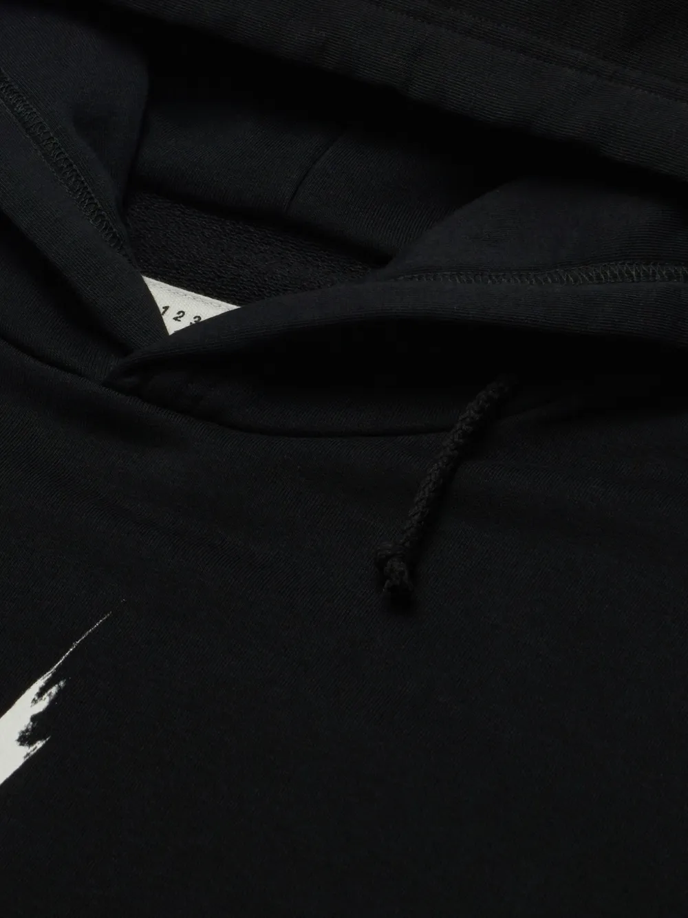 MM6 Maison Margiela Hoodie met print Zwart