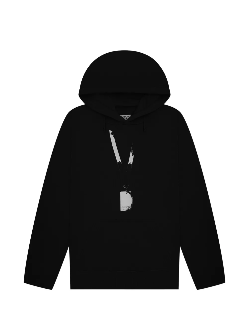 MM6 Maison Margiela Hoodie met print Zwart
