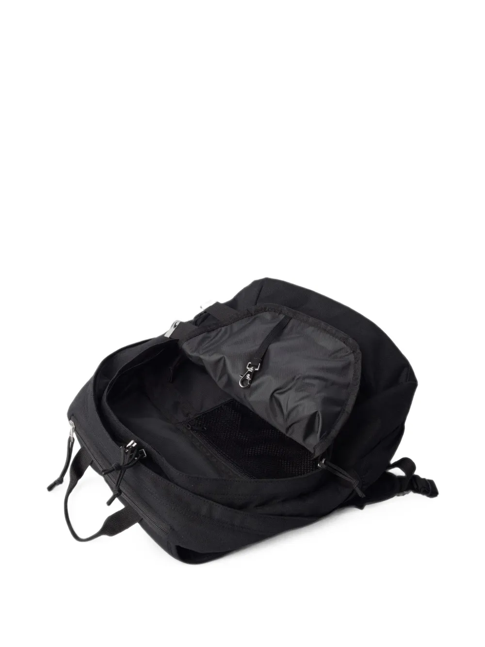 dime x Eastpack Getter rugzak met gespsluiting en logoplakkaat Zwart