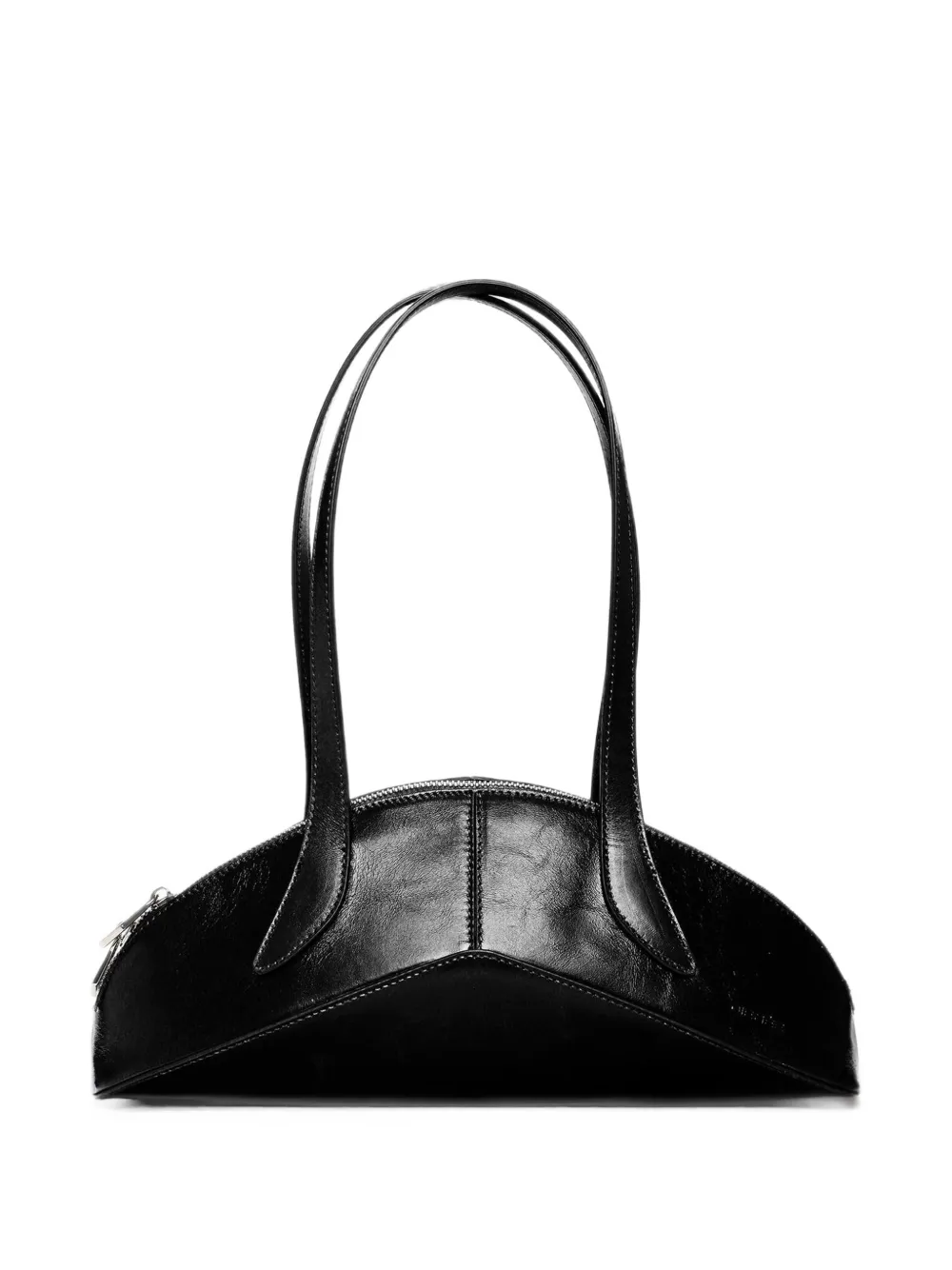 Dienèe Arco creased leather tote bag