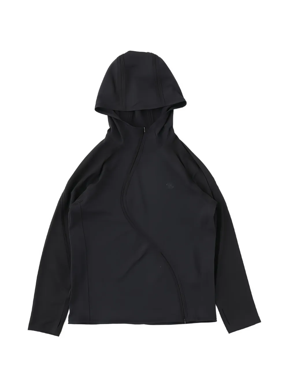 San San Gear Wave panelled hooded jacket