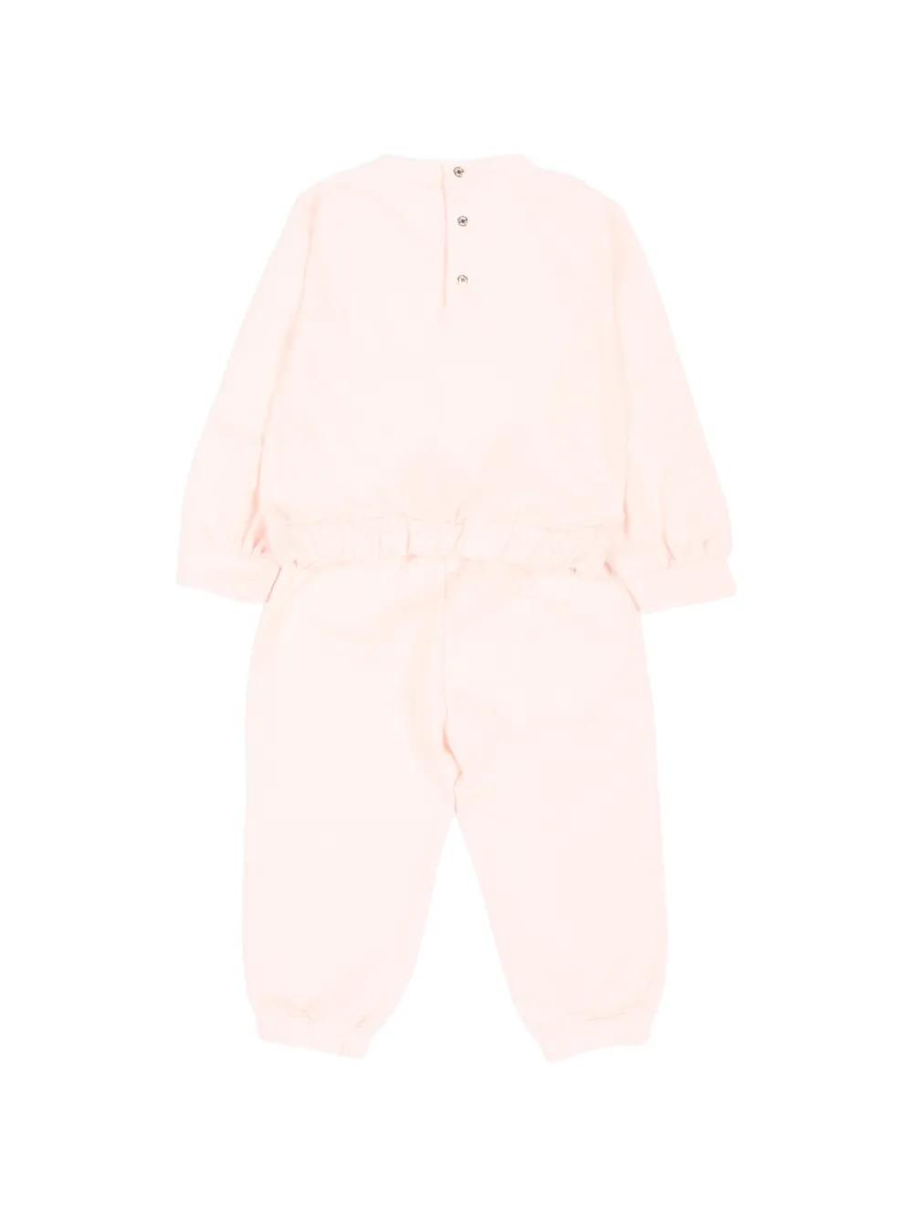 Roberto Cavalli Junior logo-print track pants Roze